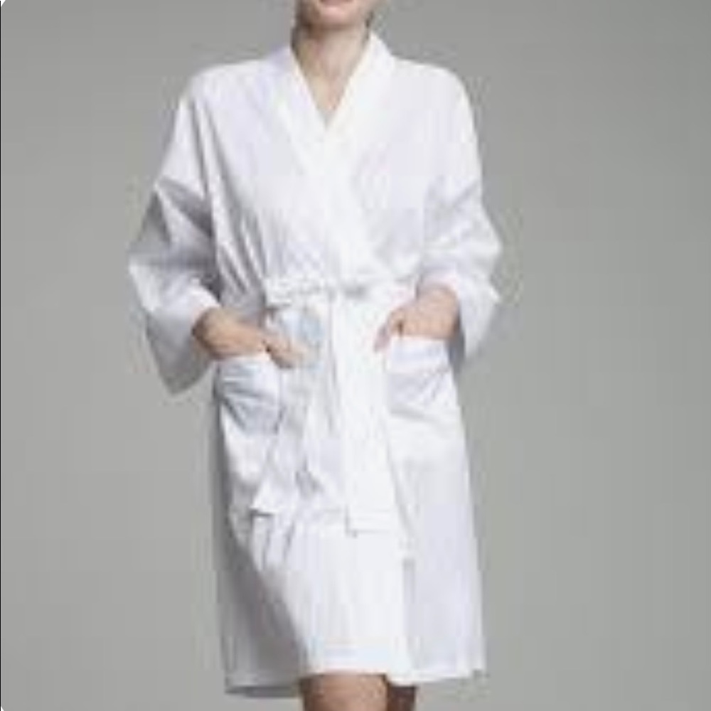 100% cotton kimono style robe